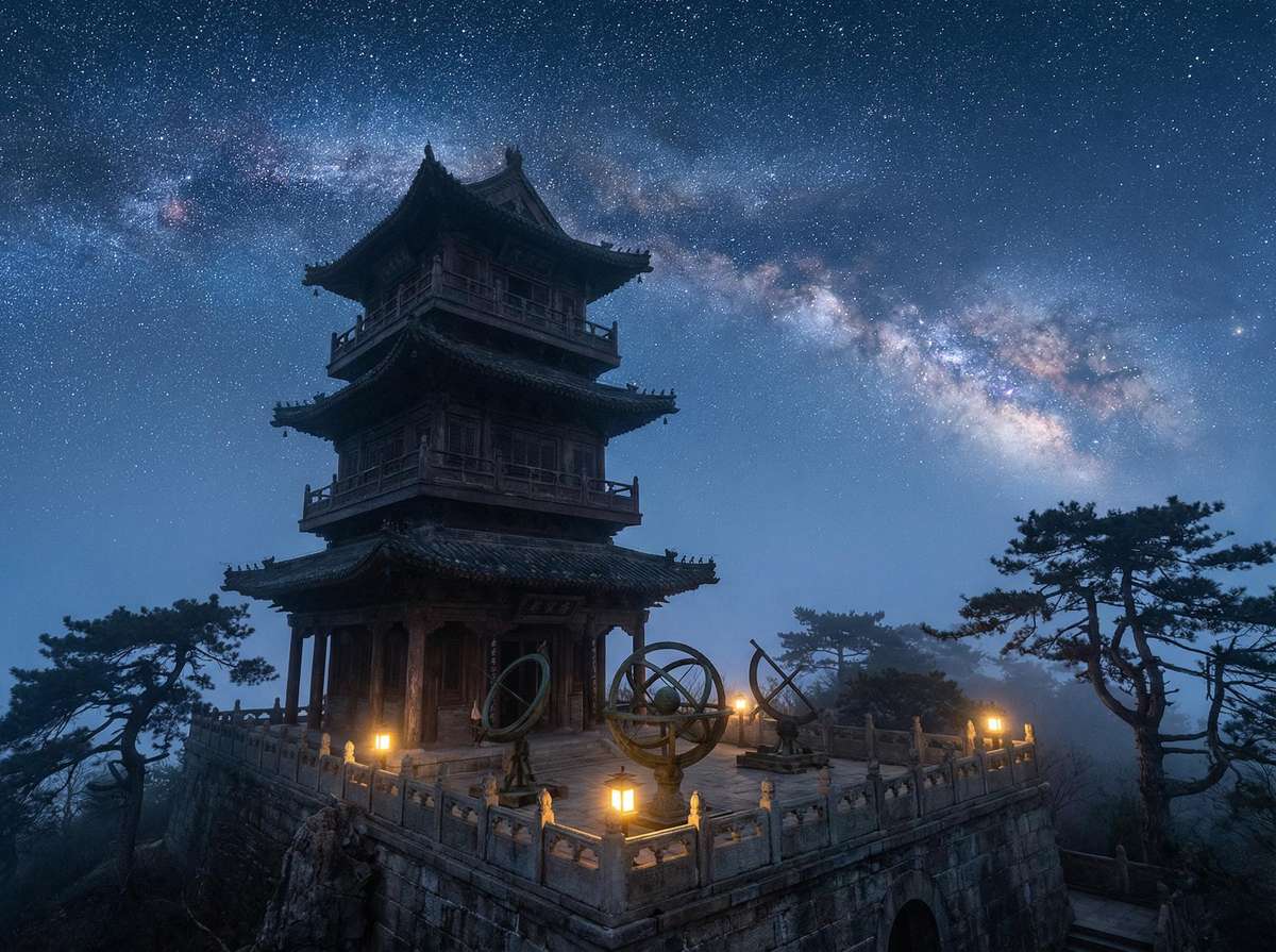 古代天文观测台 - 南宫28 灵台观象